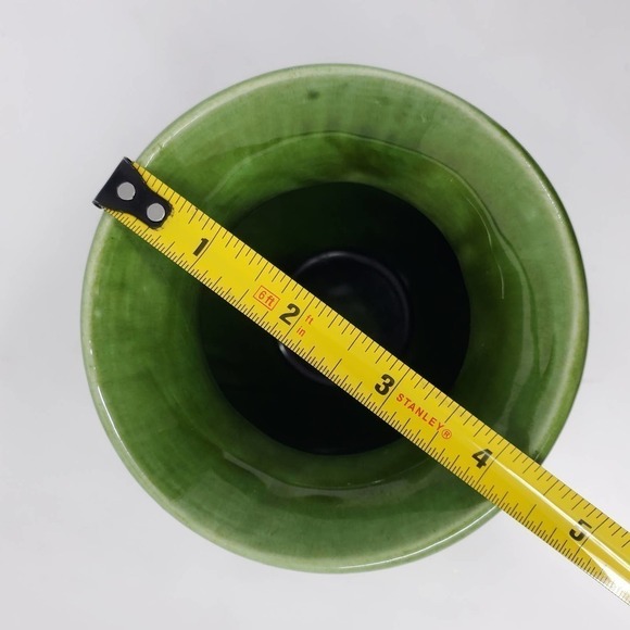 Royal Haeger Green Mid-Century 5.5"H Ceramic Glazed Vase Made In USA - Picture 8 of 8